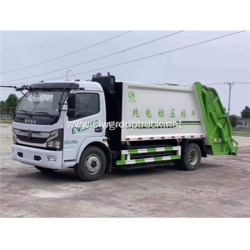 Eco-friendly 4x2 small electric garbage truck